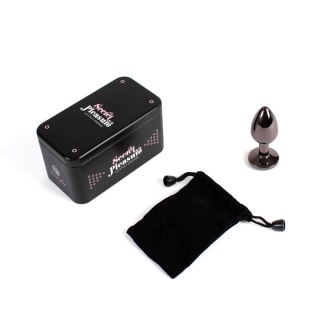 GUNMETAL BUTT PLUG S