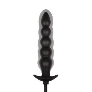 Anal Collection - Inflatable Anal Plug with Pump 20 cm - Black