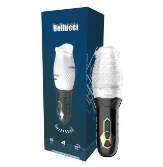 Rotating and vibrating masturbator