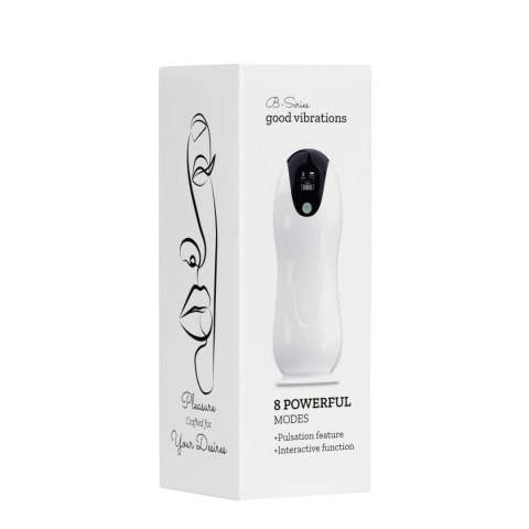 Masturbator-Vibration 8 Vibration modes + Interactive function