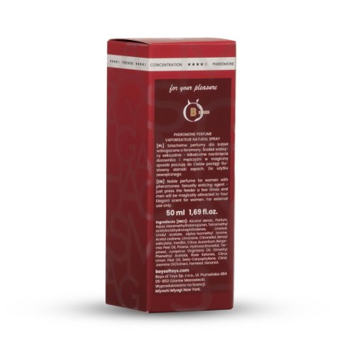 Miyoshi Miyagi INSTINCT feromon parfumes 50ml FEMME