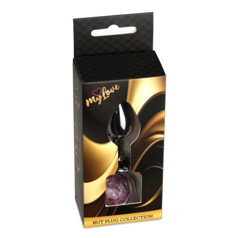 MyLove Toys - Jewellery Dark Silver PLUG- Rose