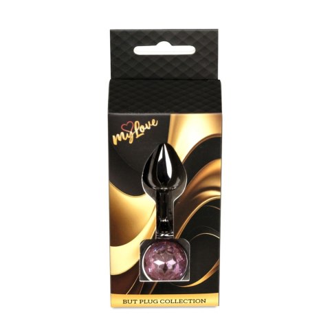 MyLove Toys - Jewellery Dark Silver PLUG- Rose