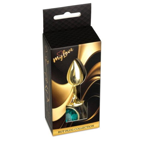 MyLove Toys - Jewellery Gold PLUG- Green