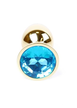MyLove Toys - Jewellery Gold PLUG- Light Blue
