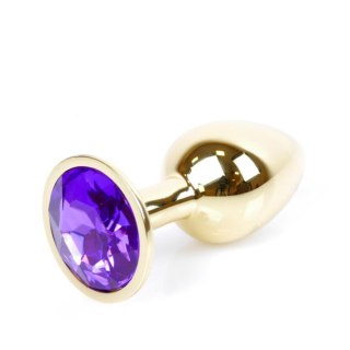 MyLove Toys - Jewellery Gold PLUG- Purple