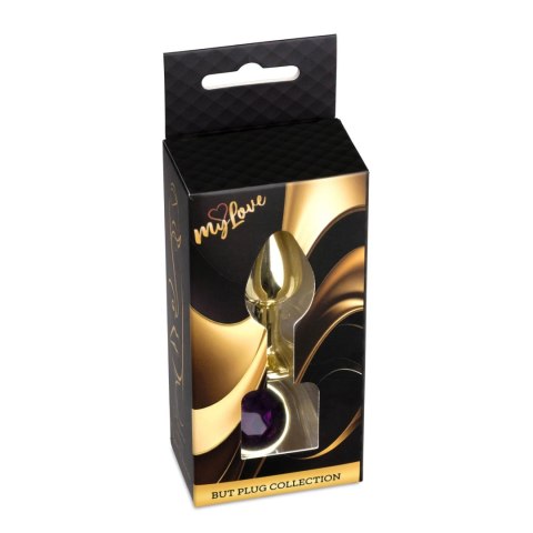 MyLove Toys - Jewellery Gold PLUG- Purple