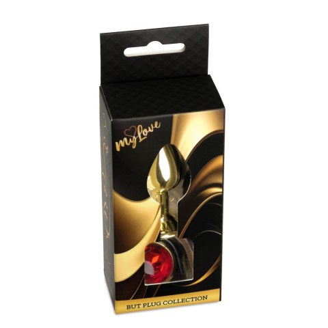 MyLove Toys - Jewellery Gold PLUG- Red