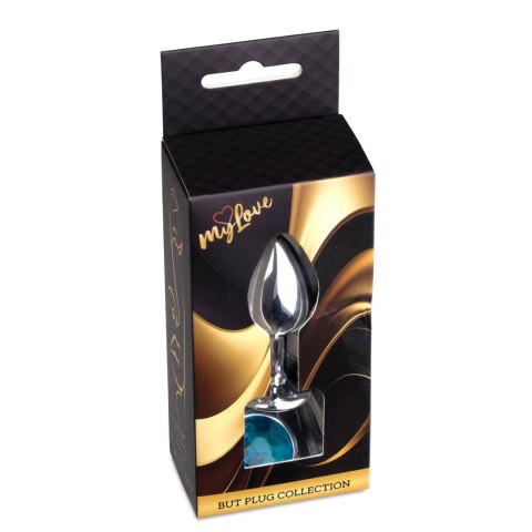 MyLove Toys - Jewellery Silver PLUG- Light Blue