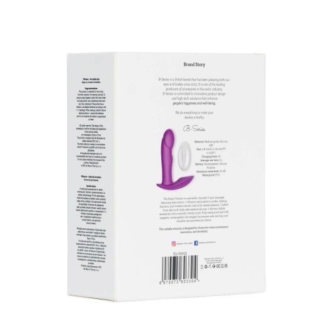 Stymulator - B - Series - Silicone Panty Vibrator USB 7 Function / Heating / Impact function