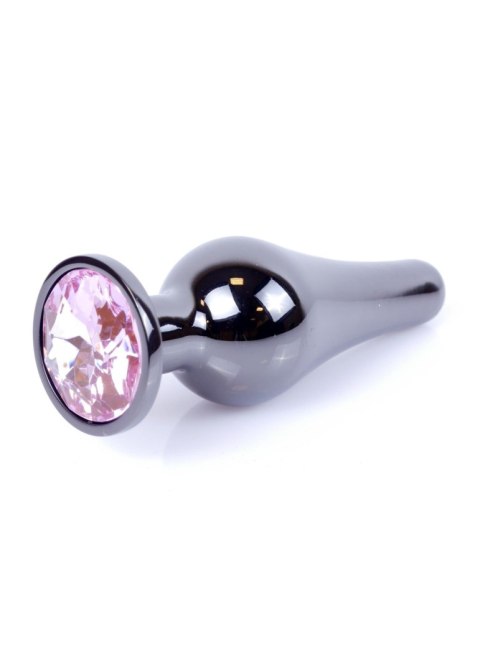 MyLove Toys - Jewellery Dark Silver BUTT PLUG- Rose
