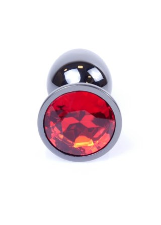 MyLove Toys - Jewellery Dark Silver PLUG- Red