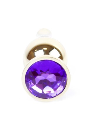 MyLove Toys - Jewellery Gold BUTT PLUG- Purple
