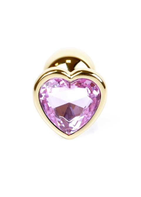 MyLove Toys - Jewellery Gold Heart PLUG- Rose