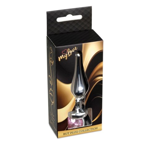 MyLove Toys - Jewellery Silver BUTT PLUG- Rose