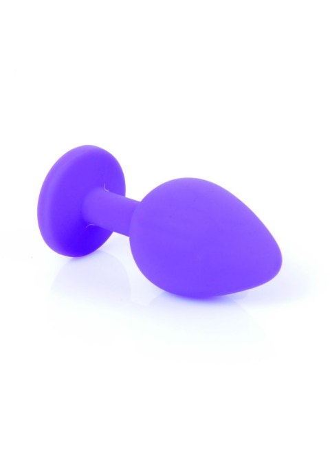MyLove Toys - Jewellery Purple Silicone PLUG Medium