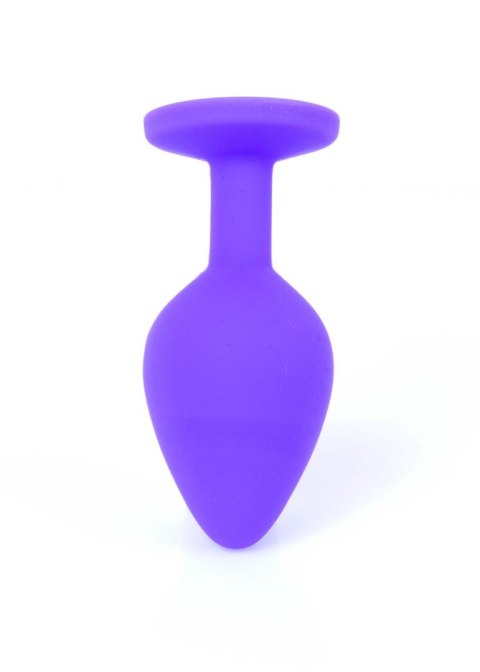 MyLove Toys - Jewellery Purple Silicone PLUG Medium