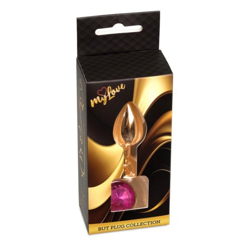 MyLove Toys - Jewellery Red Gold PLUG- Pink