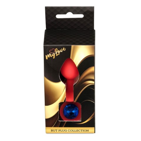 MyLove Toys - Jewellery Red Silicone PLUG Small