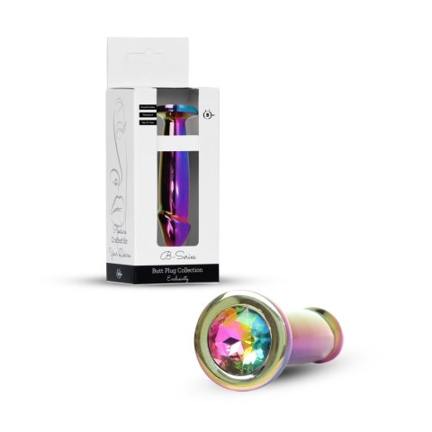 Plug-Jewellery Multicolour Penis PLUG- Clear M