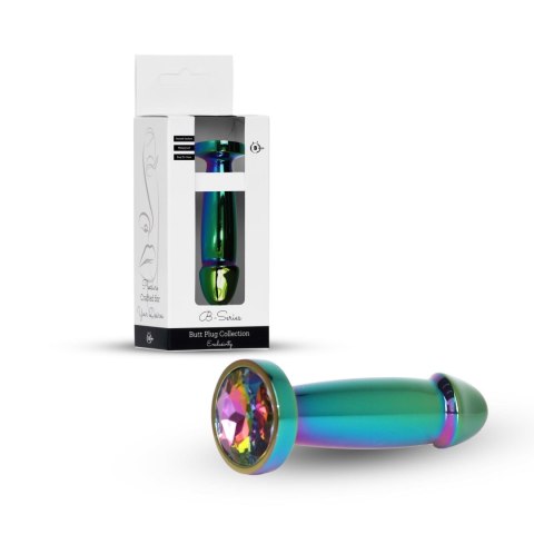 Plug-Jewellery Multicolour Penis PLUG- Clear S