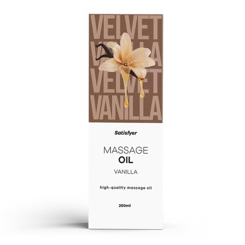 High-Quality Massage Oil (250 ml) (Vanilla)