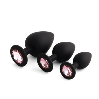 Jewellery - Silicone PLUG - SET Black