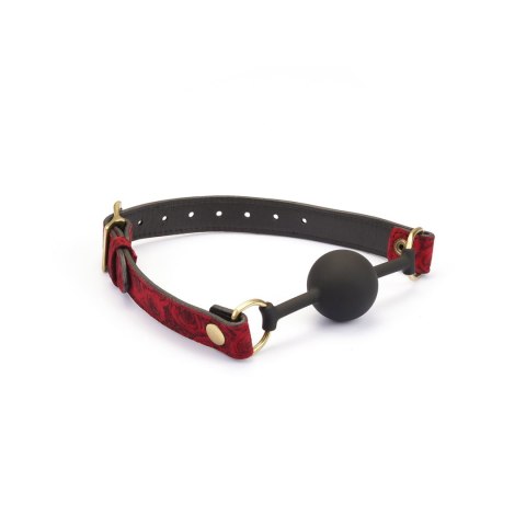 Liebe Seele Kinbaku Ukiyoe Bal Gag with Red Rosy Leather Straps Liebe Seele Kinbaku Ukiyoe Bal Gag with Red Rosy Leather Straps