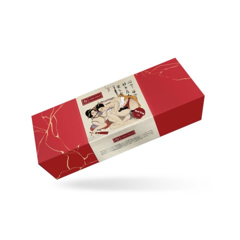 Liebe Seele Kinbaku Ukiyoe Bal Gag with Red Rosy Leather Straps Liebe Seele Kinbaku Ukiyoe Bal Gag with Red Rosy Leather Straps