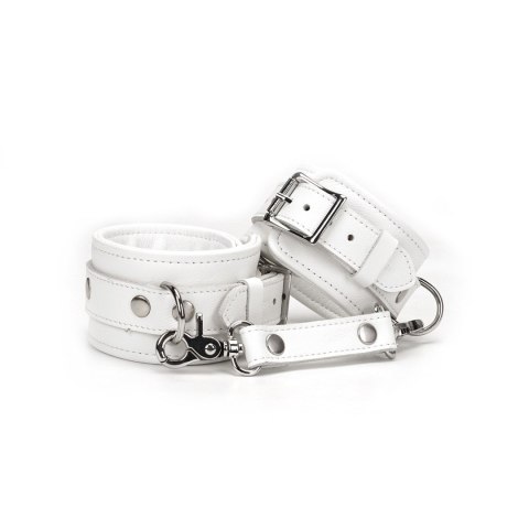 Liebe Seele kajdanki Fuji White Ankle Cuffs Liebe Seele kajdanki Fuji White Ankle Cuffs