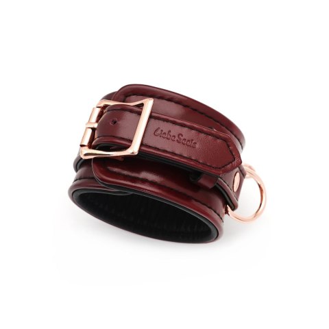 Liebe Seele kajdanki Wine Red Ankle cuffs Liebe Seele kajdanki Wine Red Ankle cuffs
