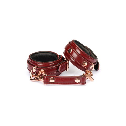 Liebe Seele kajdanki Wine Red Narrow Wrist Cuffs Liebe Seele kajdanki Wine Red Narrow Wrist Cuffs