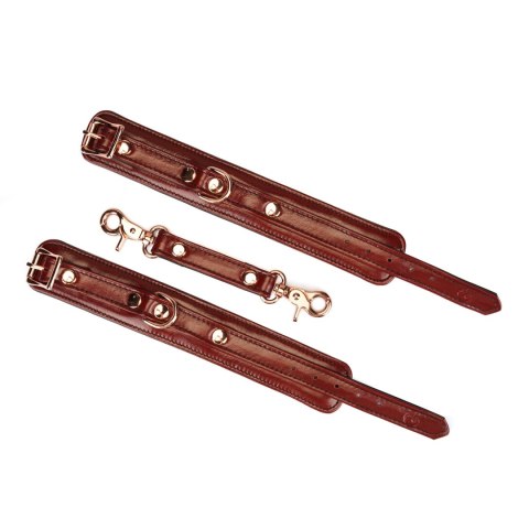 Liebe Seele kajdanki Wine Red Narrow Wrist Cuffs Liebe Seele kajdanki Wine Red Narrow Wrist Cuffs