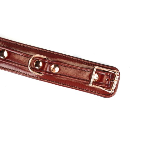 Liebe Seele kajdanki Wine Red Narrow Wrist Cuffs Liebe Seele kajdanki Wine Red Narrow Wrist Cuffs
