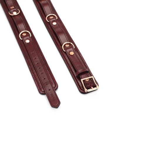 Liebe Seele kajdanki Wine Red Thigh Cuffs S Size Liebe Seele kajdanki Wine Red Thigh Cuffs S Size