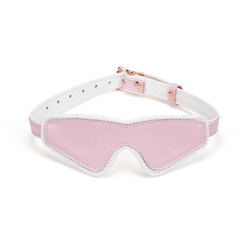 Liebe Seele maska White & Pink FairyGoat Leather Blindfold Liebe Seele maska White & Pink FairyGoat Leather Blindfold