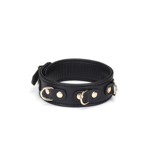 Liebe Seele obróżka ze smyczą Dark SecretCollar and Leash Liebe Seele obróżka ze smyczą Dark SecretCollar and Leash
