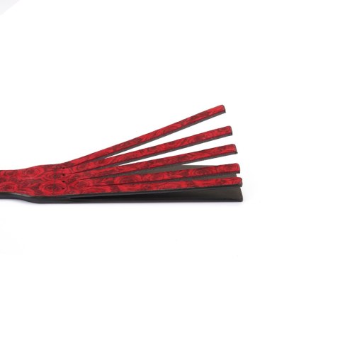 Liebe Seele packa Kinbaku Ukiyoe Red Rosy Lamb Leather Tawse