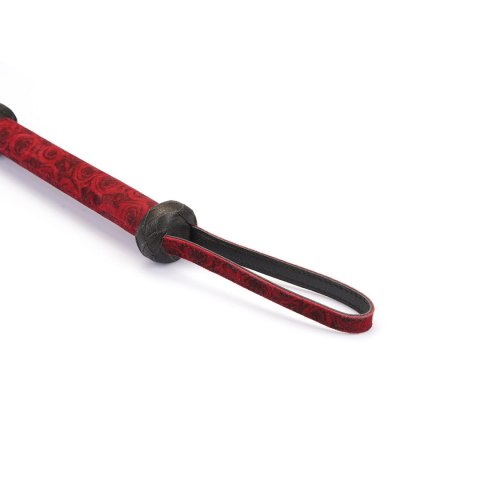 Liebe Seele pejcz Kinbaku Ukiyoe Red Rosy Leather Flogger Whip Liebe Seele pejcz Kinbaku Ukiyoe Red Rosy Leather Flogger Whip