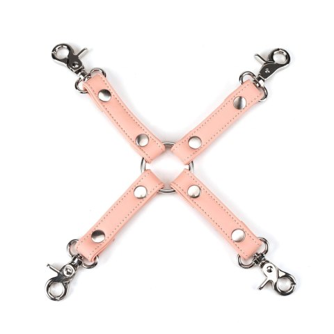 Liebe Seele uprząż Bondage Pink Organosilicon Hogtie Liebe Seele uprząż Bondage Pink Organosilicon Hogtie