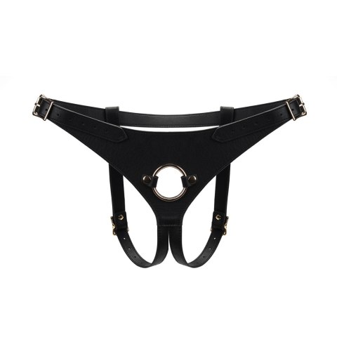 Liebe Seele uprząż Dark Secret Deluxe Leather Strap On Harness Liebe Seele uprząż Dark Secret Deluxe Leather Strap On Harness