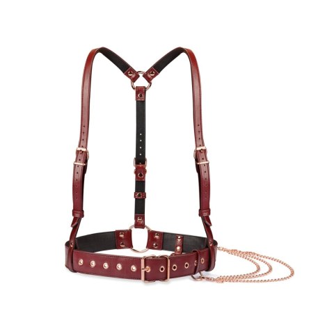 Liebe Seele uprząż Wine Red Body Harness Liebe Seele uprząż Wine Red Body Harness