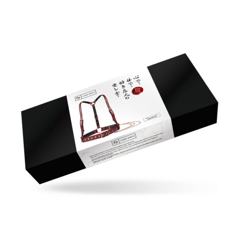 Liebe Seele uprząż Wine Red Body Harness Liebe Seele uprząż Wine Red Body Harness