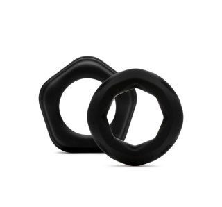 Classic Silicone Cock Rings - 2 Pack