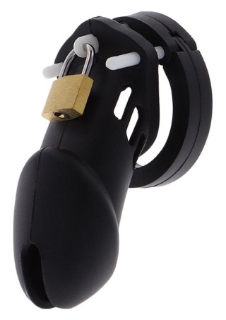 Chastity Cock Cage Slicone L Black