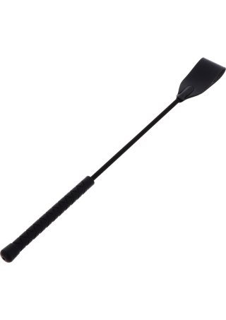 Crop Flapper Whip Black