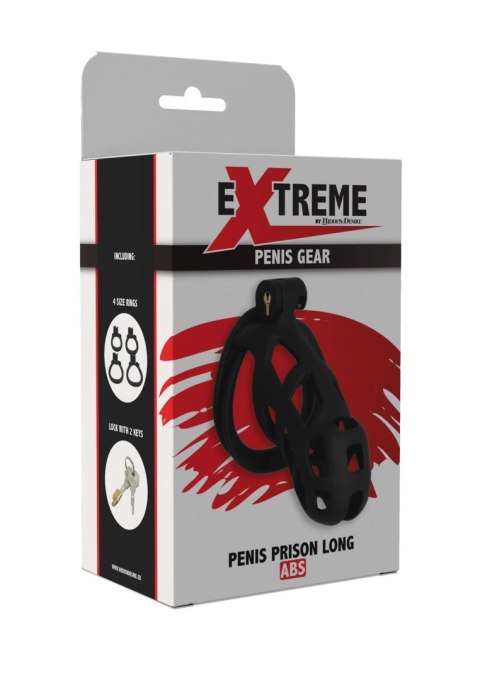 Penis Prison Cock Cage Long Black