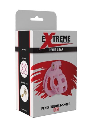 Penis Prison Cock Cage X-Short Pink