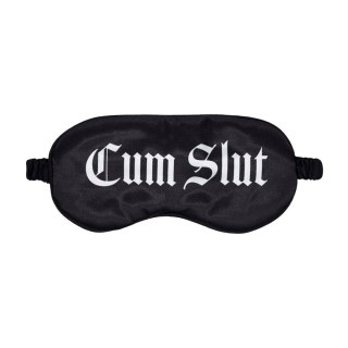 Cum Slut - Printed Satin Mask