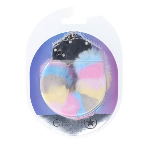 Heavy-duty Fluffy Handcuffs - Multicolor 2